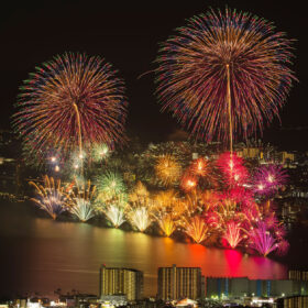琵琶湖花火大会写真